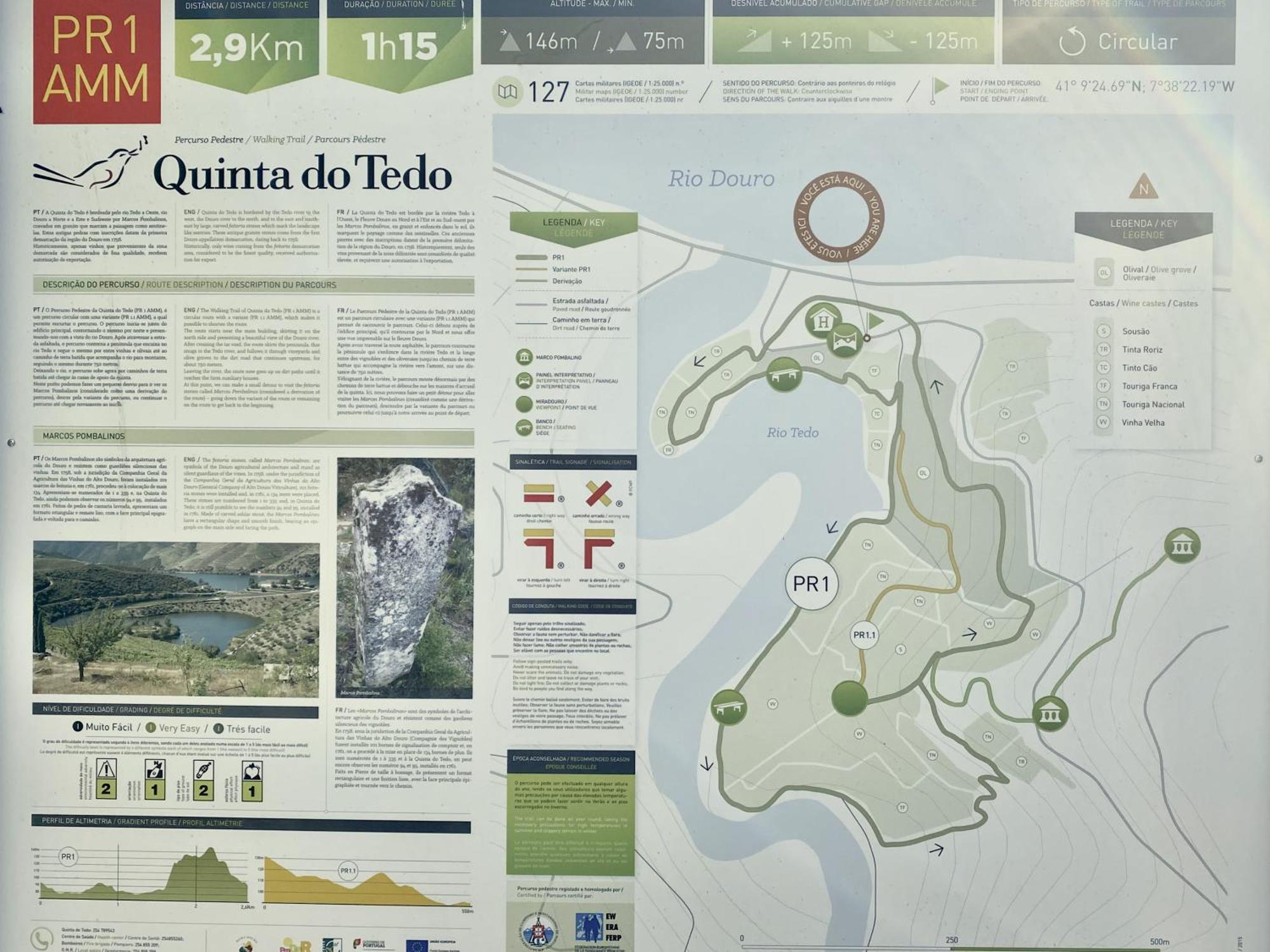 Quinta Do Tedo Bed & Breakfast Folgosa  Luaran gambar